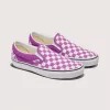 Klassischer Slip-On-Schachbrettschuh