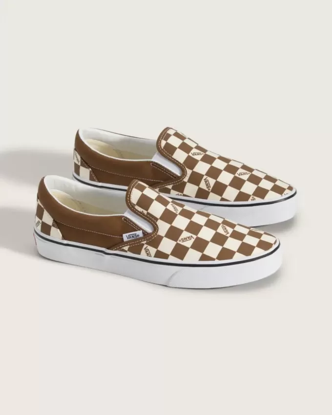 Klassischer Slip-On-Schachbrettschuh Klassischer Slip-On-Schachbrettschuh