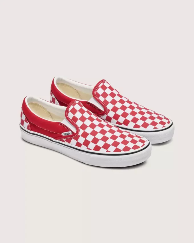 Klassischer Slip-On-Schachbrettschuh Klassischer Slip-On-Schachbrettschuh