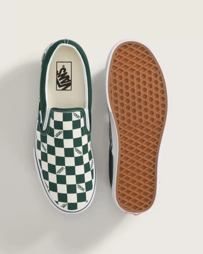 Klassischer Slip-On-Schachbrettschuh Klassischer Slip-On-Schachbrettschuh