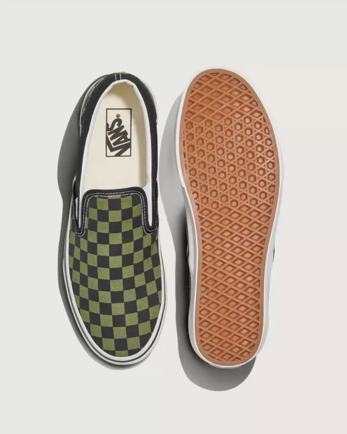Klassischer Slip-On-Schachbrettschuh Klassischer Slip-On-Schachbrettschuh
