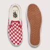 Klassischer Slip-On-Schachbrettschuh