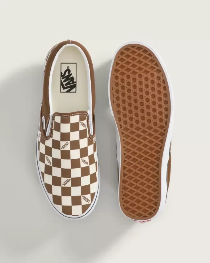 Klassischer Slip-On-Schachbrettschuh Klassischer Slip-On-Schachbrettschuh