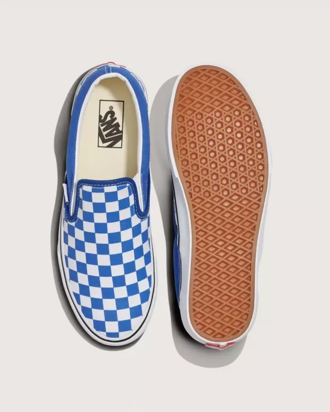 Klassischer Slip-On-Schachbrettschuh Klassischer Slip-On-Schachbrettschuh