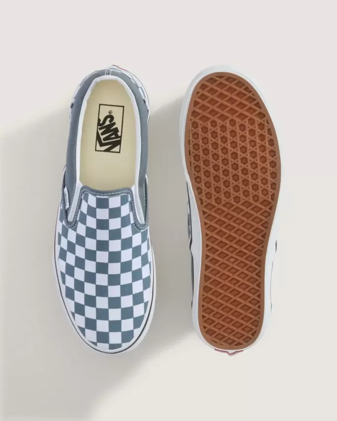 Klassischer Slip-On-Schachbrettschuh Klassischer Slip-On-Schachbrettschuh