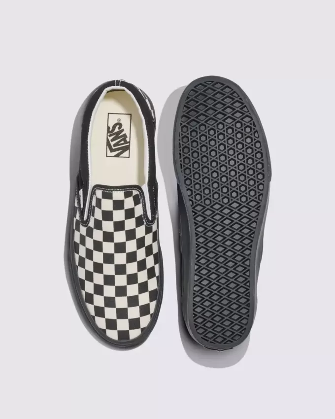 Klassischer Slip-On-Schachbrettschuh Klassischer Slip-On-Schachbrettschuh