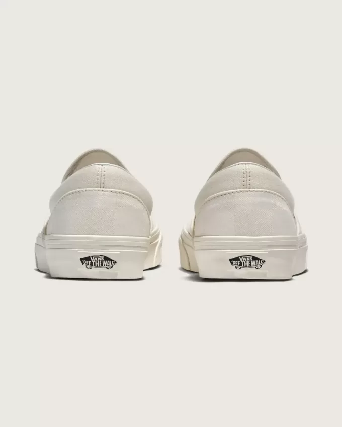 Klassischer Slip-On-Schachbrettschuh
