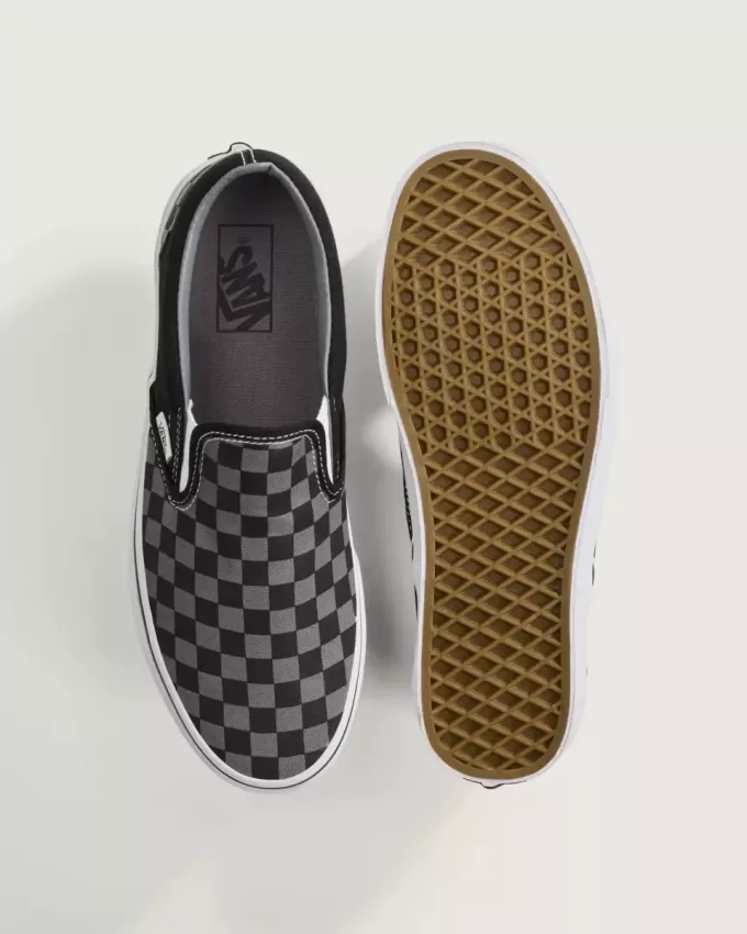 Klassischer Slip-On-Schachbrettschuh Klassischer Slip-On-Schachbrettschuh