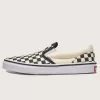 Klassischer Slip-On-Schuh mit Schachbrettmuster für große Kinder