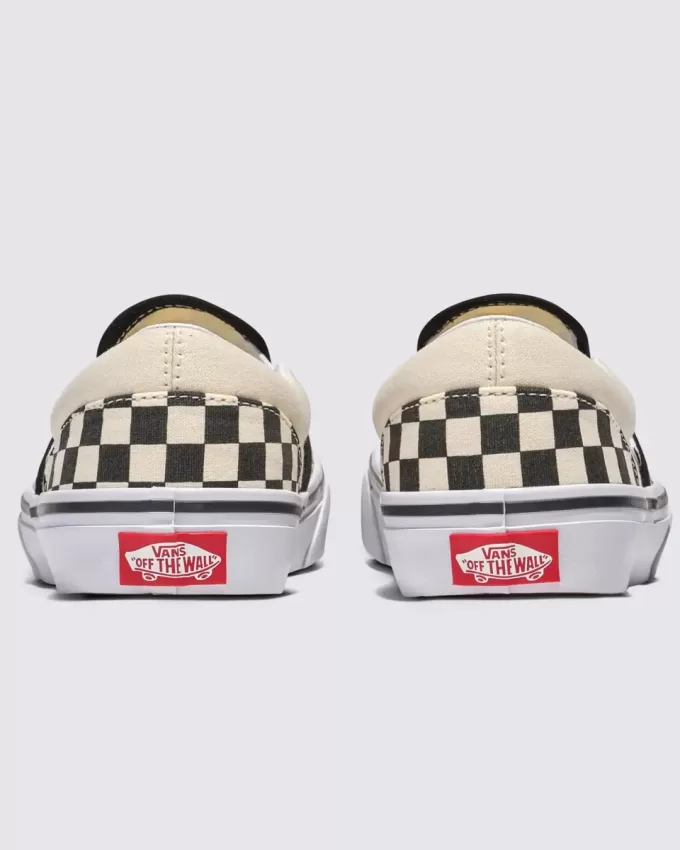 Klassischer Slip-On-Schuh mit Schachbrettmuster für große Kinder