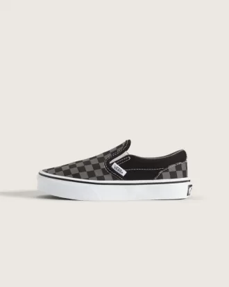 Klassischer Slip-On-Schuh mit Schachbrettmuster für Kleinkinder