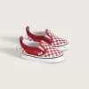 Klassischer Slip-On-Schuh mit V-Schachbrettmuster für Kleinkinder