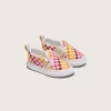 Klassischer Slip-On-Schuh mit V-Schachbrettmuster für Kleinkinder Klassischer Slip-On-Schuh mit V-Schachbrettmuster für Kleinkinder