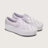 Klassischer Slip-On Stackform Checkerboard-Schuh