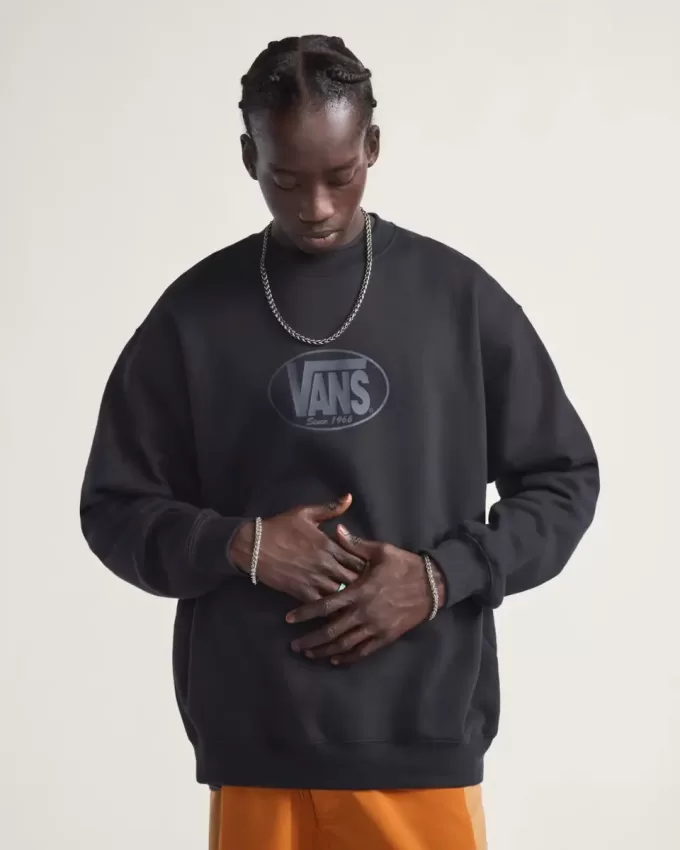 Klassisches ovales Rundhals-Sweatshirt Klassisches ovales Rundhals-Sweatshirt
