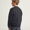Klassisches ovales Rundhals-Sweatshirt für Kinder