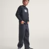 Klassisches ovales Rundhals-Sweatshirt für Kinder