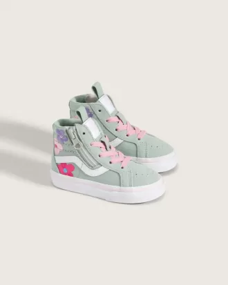Kleinkinder Sk8-Hi Schuh mit seitlichem Reißverschluss