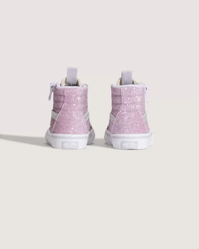 Kleinkinder Sk8-Hi Schuh mit seitlichem Reißverschluss