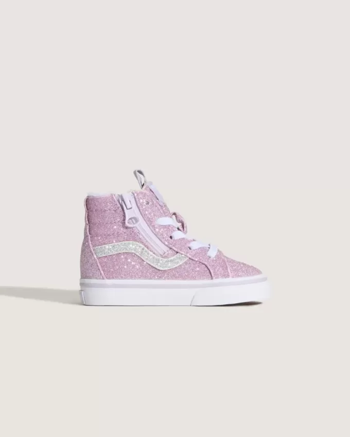 Kleinkinder Sk8-Hi Schuh mit seitlichem Reißverschluss