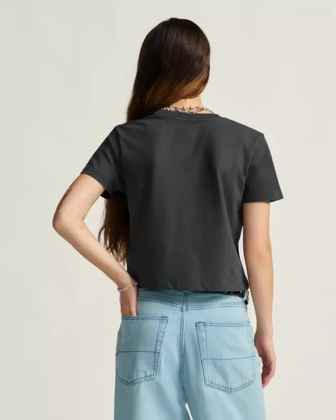 Kurzes Pillars-T-Shirt