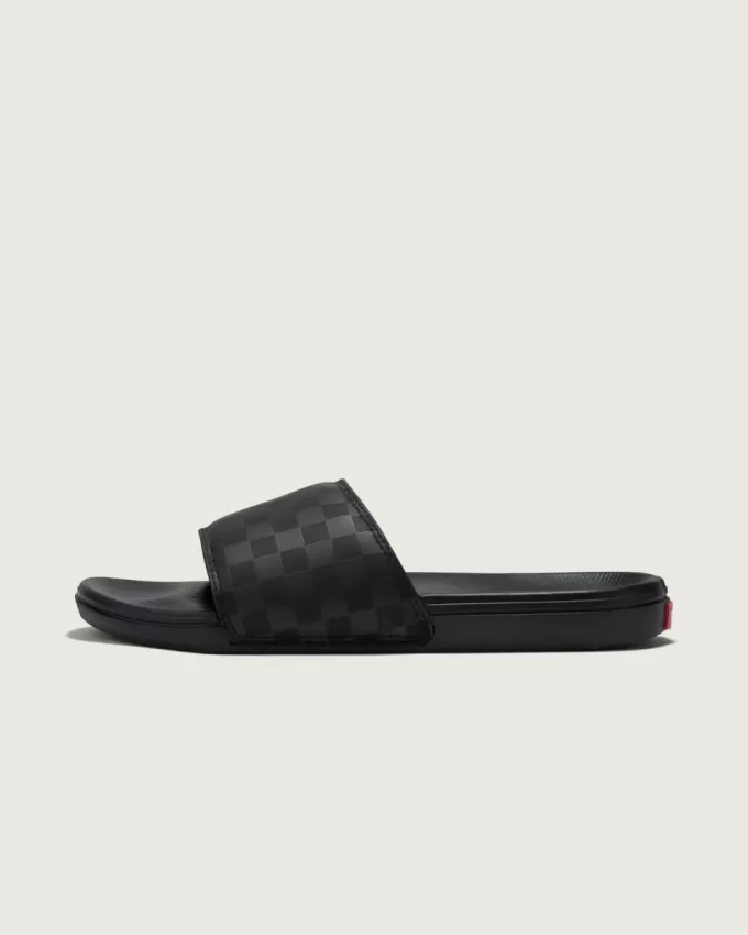 La Costa – Slipper-Sandale mit Schachbrettmuster La Costa – Slipper-Sandale mit Schachbrettmuster