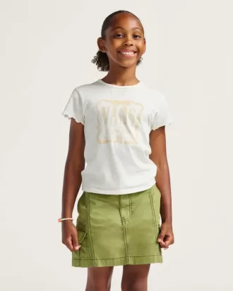 Mini-T-Shirt mit Schleife für Kinder
