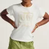 Mini-T-Shirt mit Schleife für Kinder