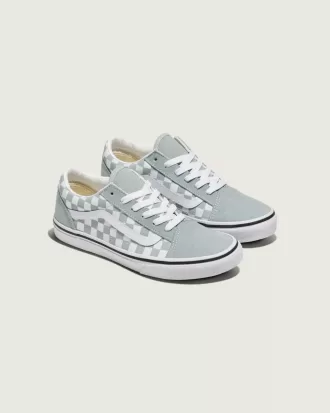 Old Skool Checkerboard-Schuh für große Kinder