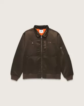 OTW Satin-Bomberjacke