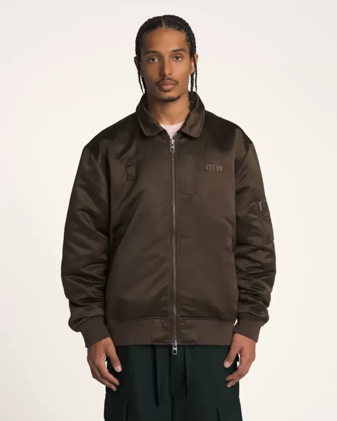 OTW Satin-Bomberjacke OTW Satin-Bomberjacke