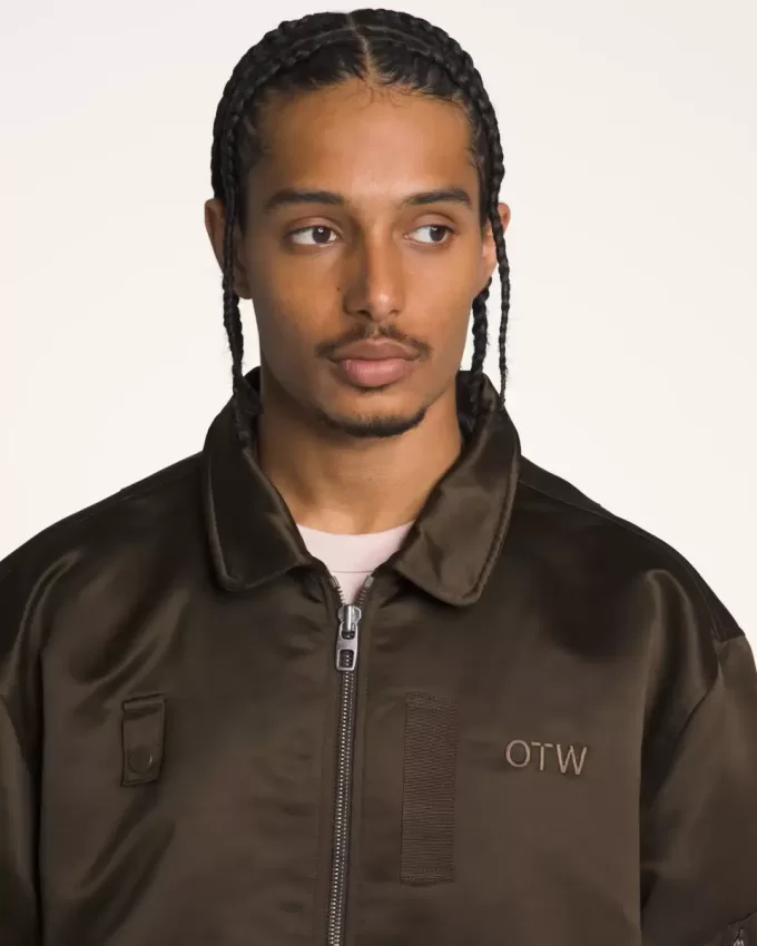 OTW Satin-Bomberjacke OTW Satin-Bomberjacke