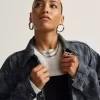 Pitstop Checkered Station Jeansjacke Pitstop Checkered Station Jeansjacke
