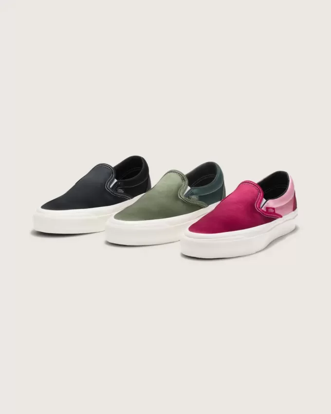 Premium Classic Slip-On Satinschuh