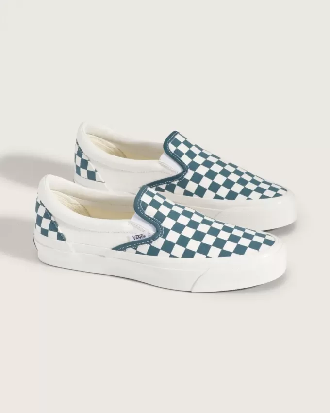 Premium Classic Slip-On-Schuh mit Schachbrettmuster