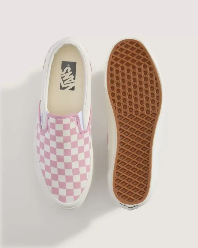 Premium Classic Slip-On-Schuh mit Schachbrettmuster