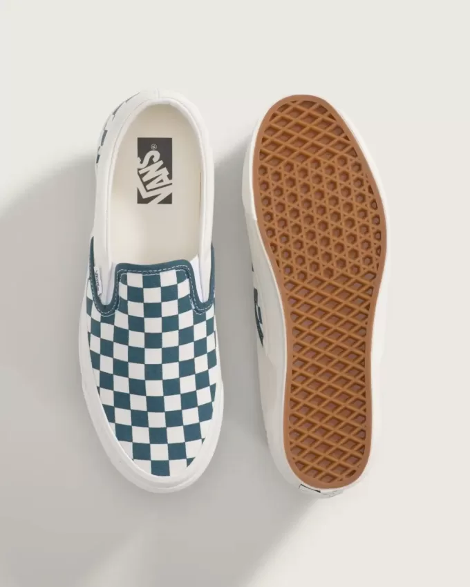 Premium Classic Slip-On-Schuh mit Schachbrettmuster