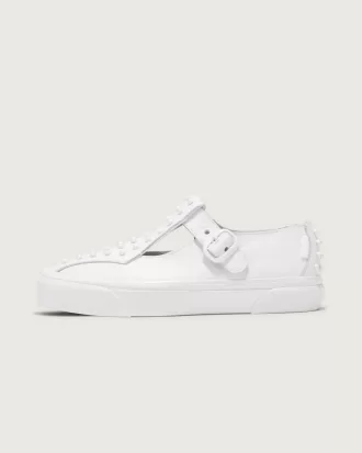 Premium Mary Jane-Schuh mit Perlenverzierung