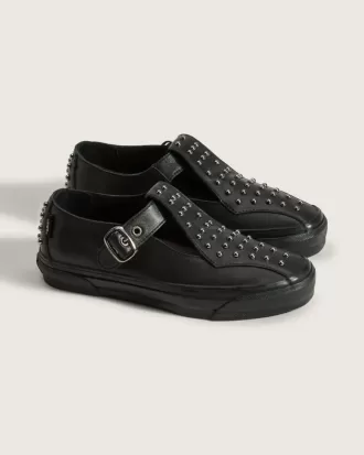 Premium Mary Jane-Schuh mit Perlenverzierung
