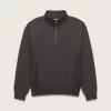 Premium-Sweatshirt mit halbem Reißverschluss Premium-Sweatshirt mit halbem Reißverschluss