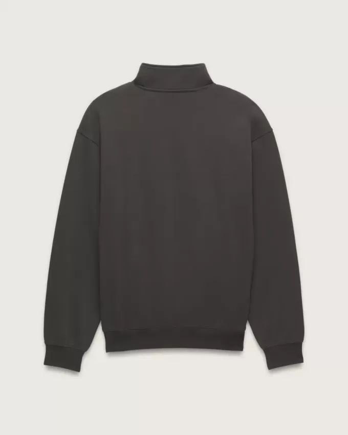 Premium-Sweatshirt mit halbem Reißverschluss Premium-Sweatshirt mit halbem Reißverschluss