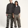 Premium-Sweatshirt mit halbem Reißverschluss Premium-Sweatshirt mit halbem Reißverschluss