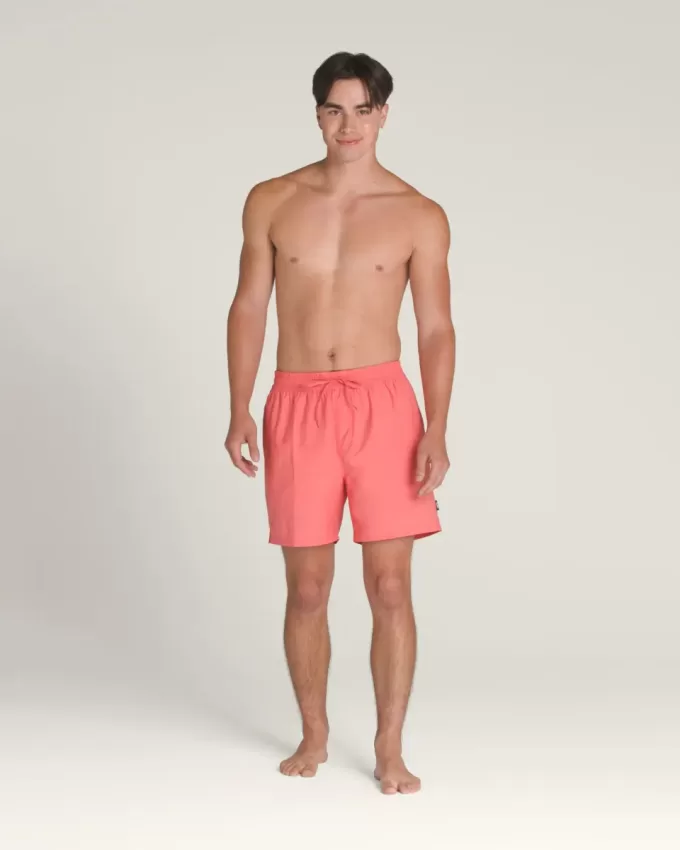 Primary Solid Elastic 17» Boardshorts
