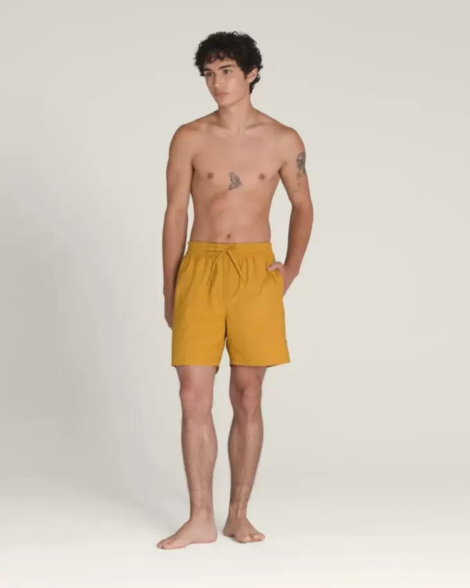 Primary Solid Elastic 17» Boardshorts