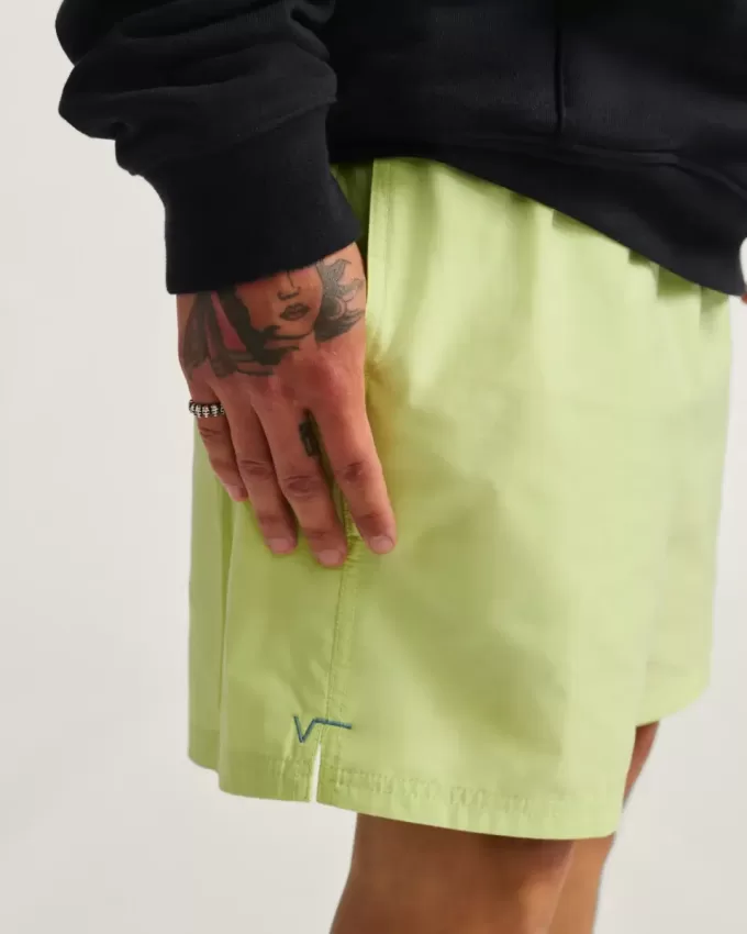 Primary Solid Elastic 17» Boardshorts