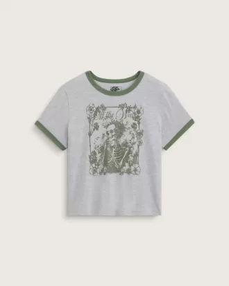 Ringer-T-Shirt mit Aufdruck „Have To Dream“