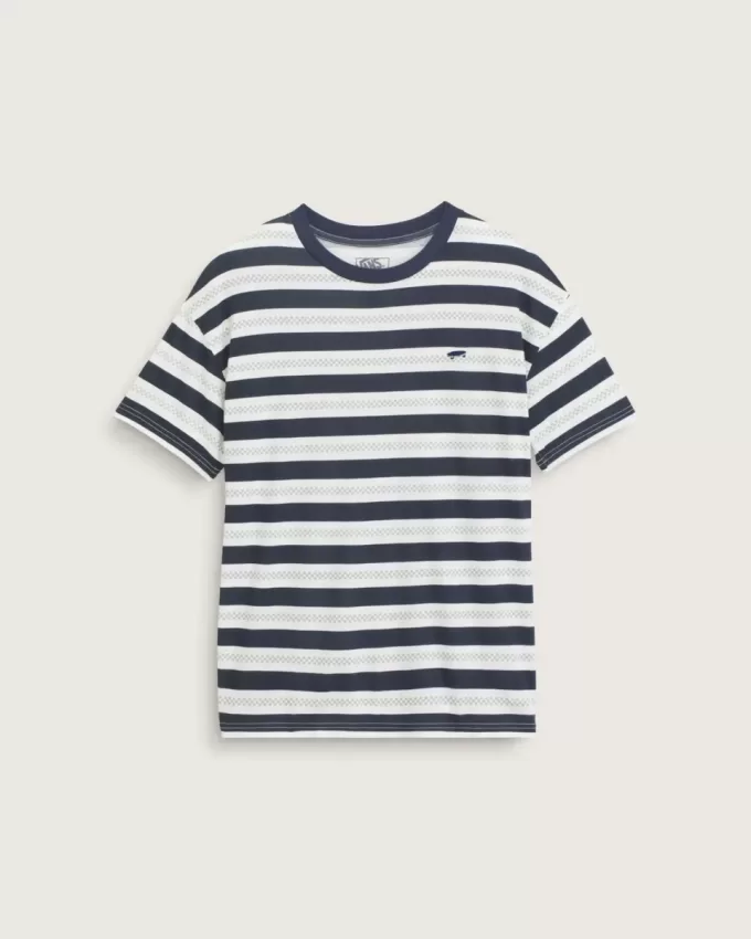 Salton T-Shirt mit Schachbrettstreifen Salton T-Shirt mit Schachbrettstreifen