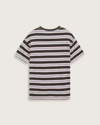 Salton T-Shirt mit Schachbrettstreifen