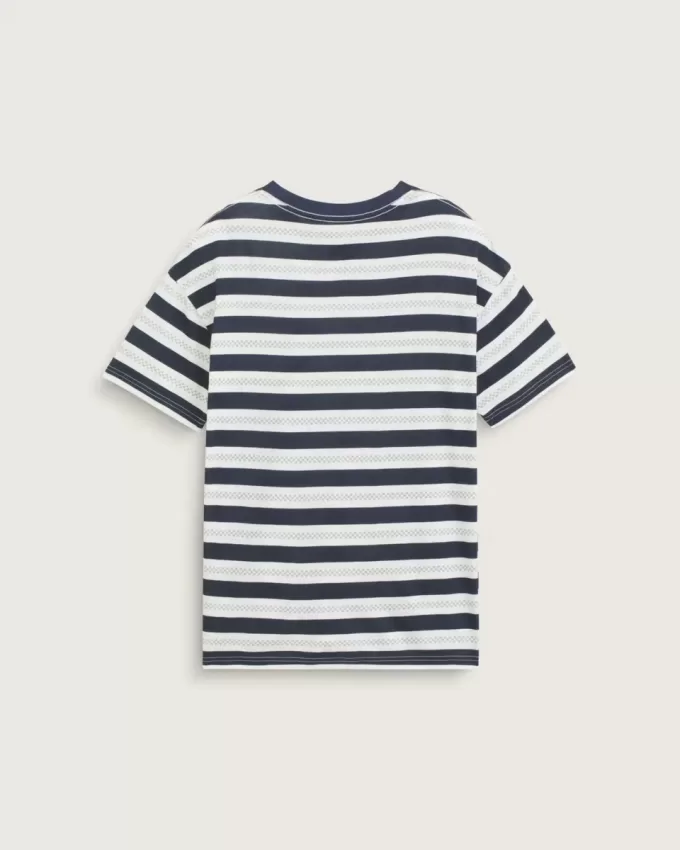 Salton T-Shirt mit Schachbrettstreifen Salton T-Shirt mit Schachbrettstreifen