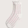 Sereno Crew-Socken mit Spitze Sereno Crew-Socken mit Spitze